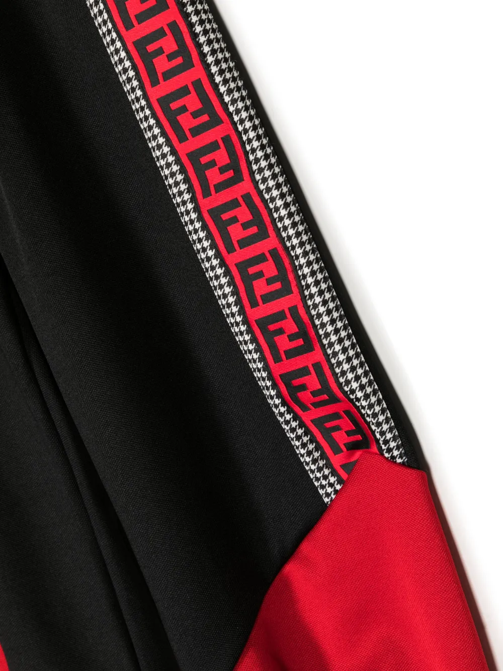 Fendi Kids Trainingsbroek met FF jacquard Zwart