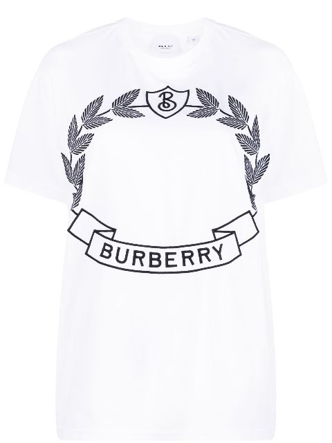 Burberry logo-print cotton T-shirt Women