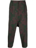 Pierre-Louis Mascia floral-print trousers - Green