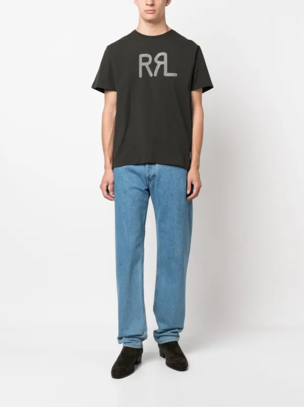 Ralph Lauren RRL ロゴ Tシャツ | ブラック | FARFETCH JP