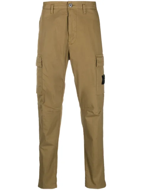 Stone Island pantalon droit à poches cargo
