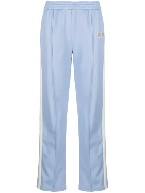 Sporty & Rich logo-embroidered track pants