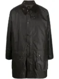 Barbour Northumbria® constrast-collar wax jacket - Green