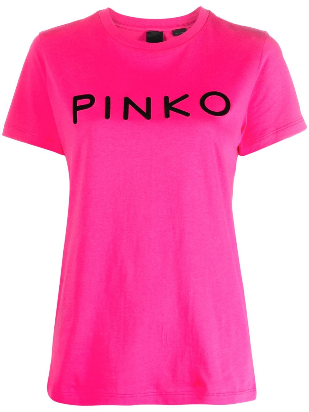 PINKO logo-embossed cotton T-shirt