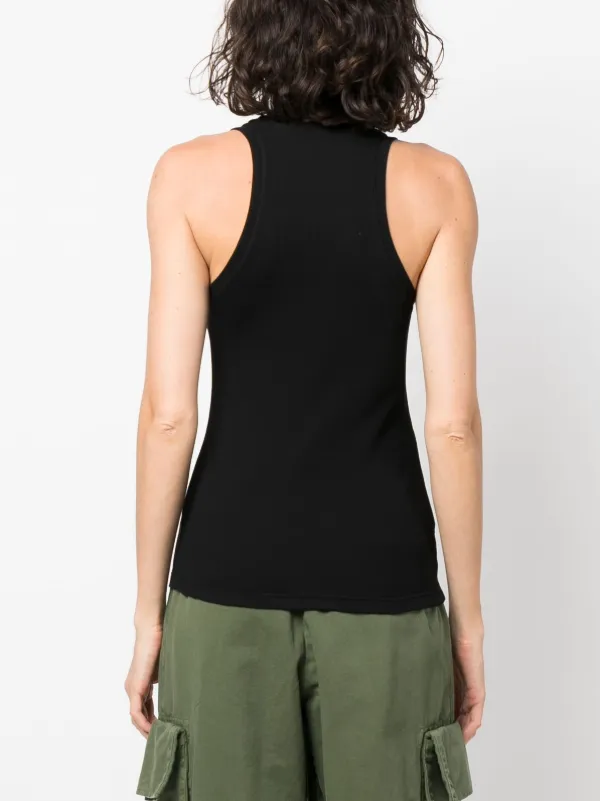PINKO Cotton Raul top ピンコ ノースリーブクロップトップ sancoo ピンクのノースリーブトップス｜Yahoo!フリマ（旧PayPay