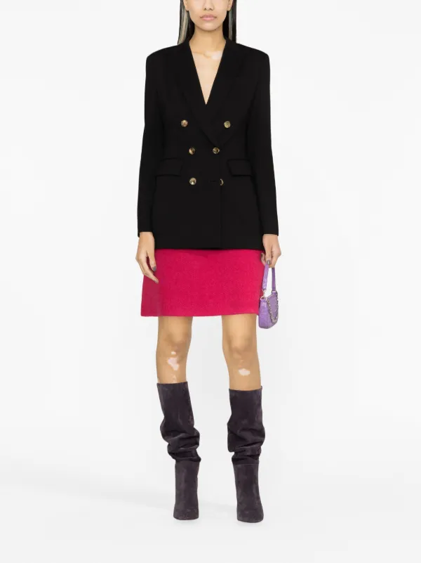 ボトムスその他 Pinko Tailored Double-Breasted Blazer With Decorative PINKO double-breasted Blazer | Black | FARFETCH