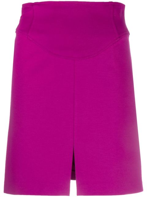 PINKO panelled high-waisted skirt