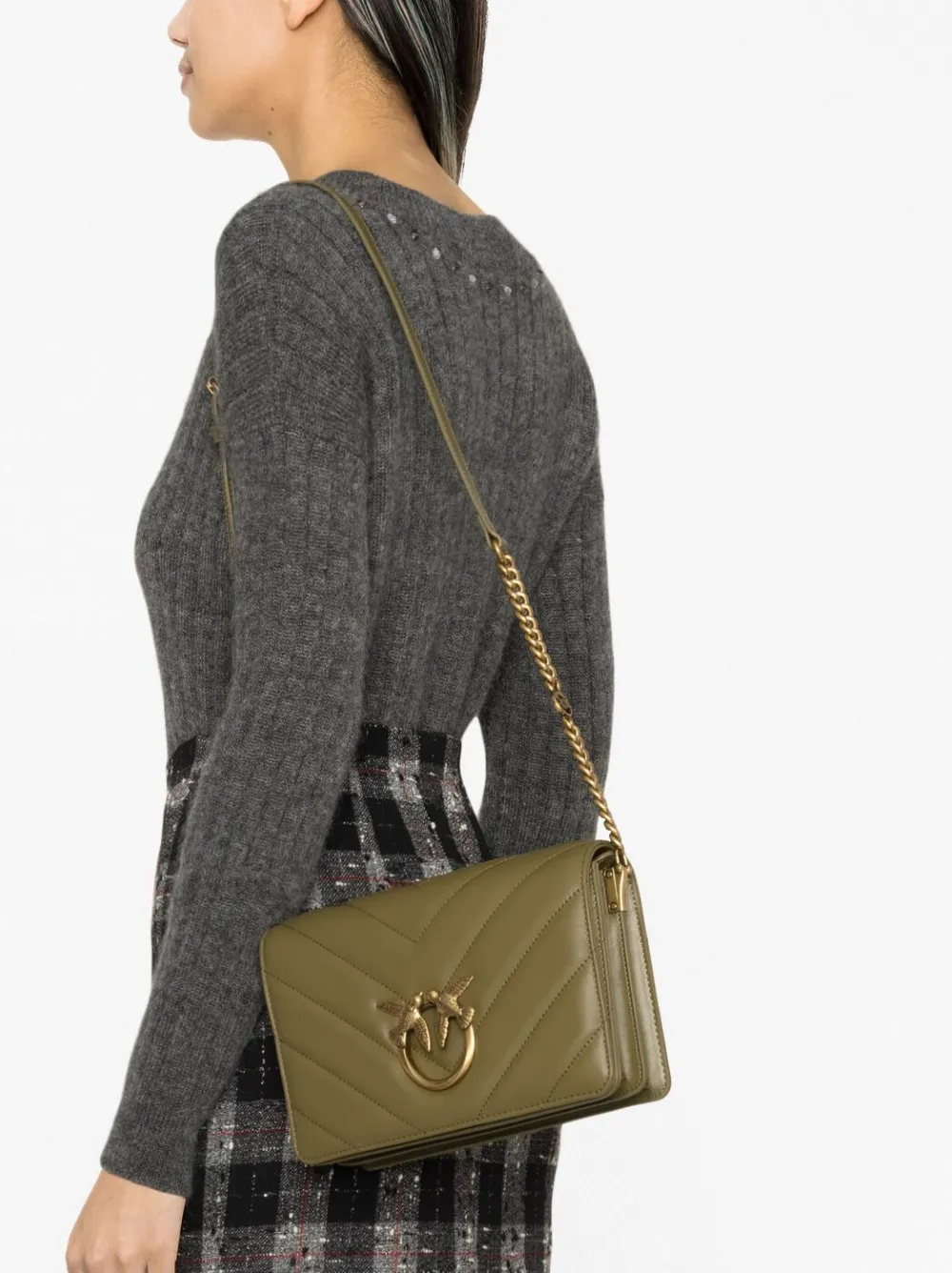 Pinko Love Click Classic Sac Bandouliere 100063 A0gk Z99q