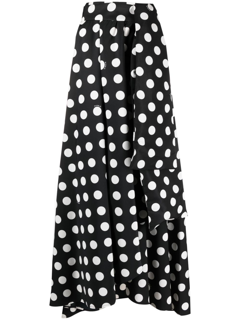 Polka dot outlet full skirt