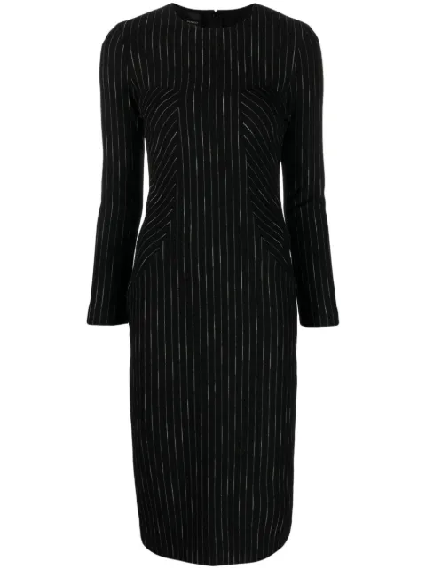 PINKO striped midi dress
