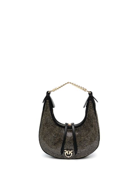 PINKO mini Brioche embellished tote bag