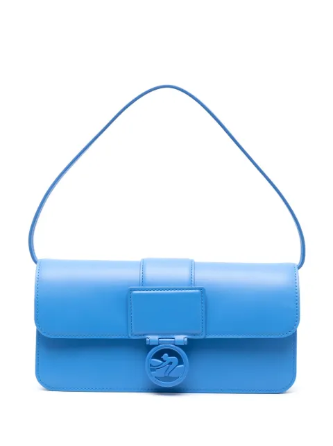 Longchamp شنطة كتف 'بوكس-تروت' جلد متوسطة