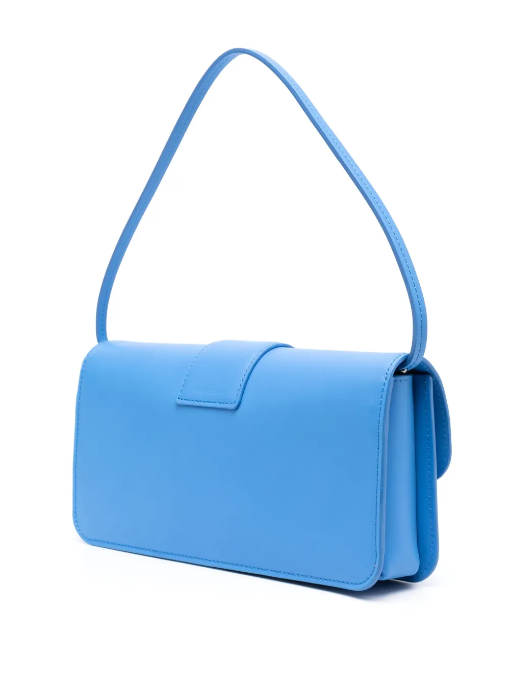 Longchamp Medium Box-trot Leather Shoulder Bag In Blue