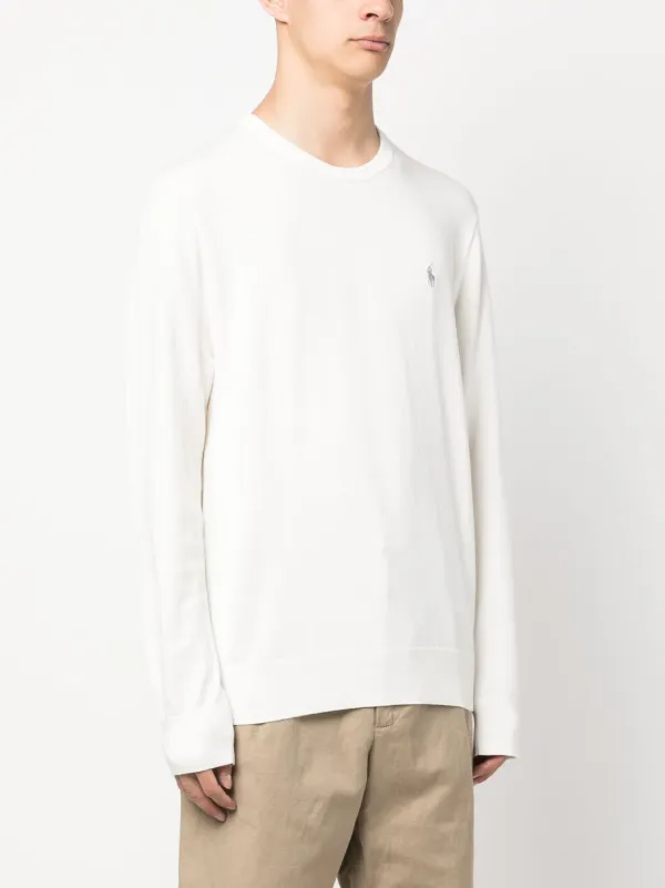 Polo Ralph Lauren コットンカシミア プルオーバー | ホワイト
