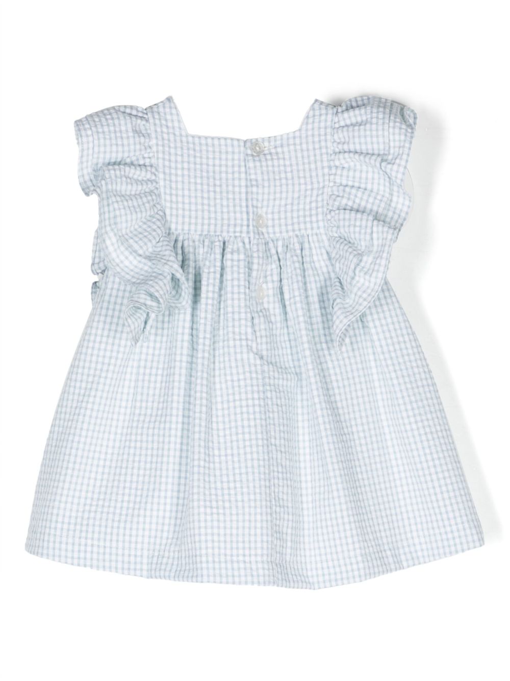 Patachou Gingham check-pattern Cotton Dress - Farfetch