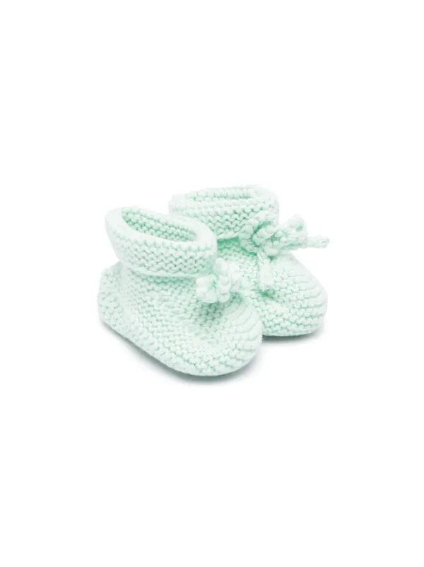 Patachou Zapatos Para Bebé Tejidos De Crochet Con Detalle De Nudo