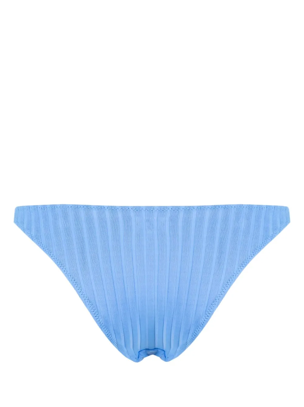 Solid & Striped Geribbelde bikinislip - Blauw