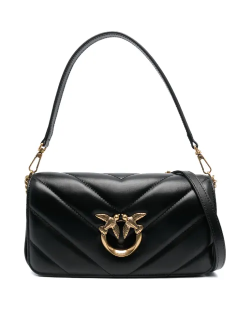 PINKO mini Love Bag leather tote bag