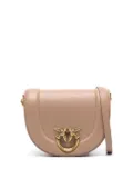 PINKO small Click Round Love crossbody bag - Neutrals