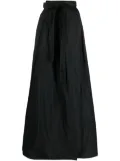 PINKO Nocepesca pleated maxi skirt - Black