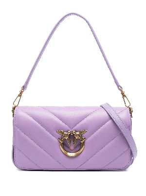 PINKO Love Birds Matelass Shoulder Bag Farfetch