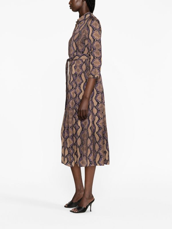 Massimo dutti hotsell snake print dress