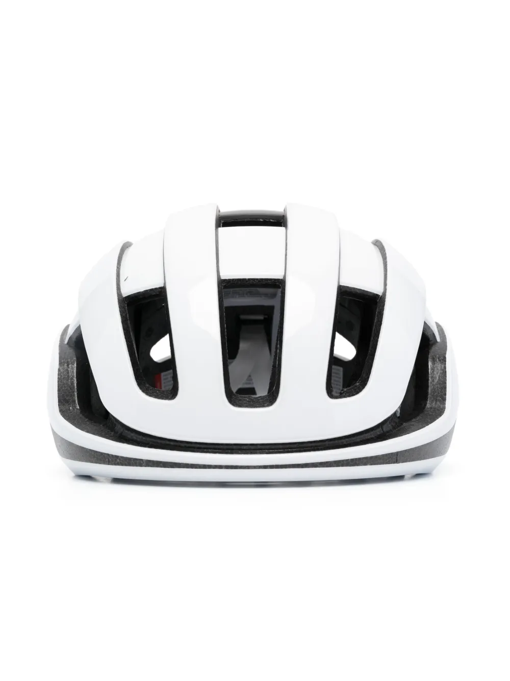 POC logo-print cycling helmet - Wit