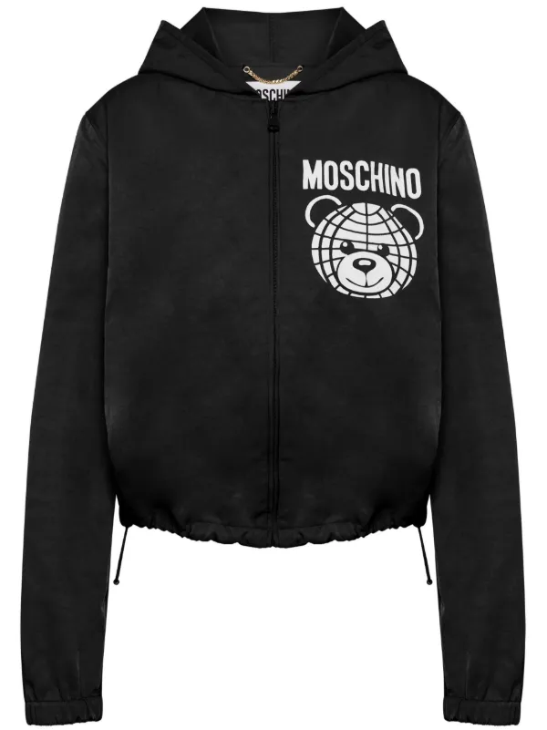 Teddy bear zipper best sale hoodie