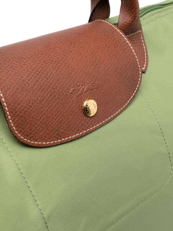 Longchamp green Medium Le Pliage Green Shoulder Bag | Harrods UK