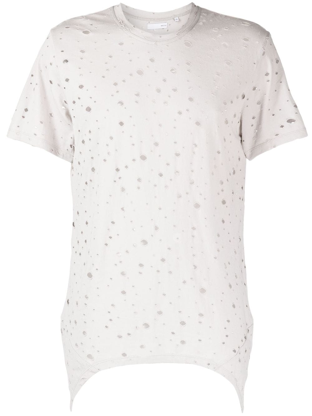 Private Stock The Vendome Cotton T-shirt In Grey