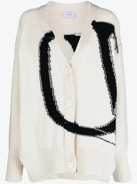 Off-White cárdigan Ow Maxi