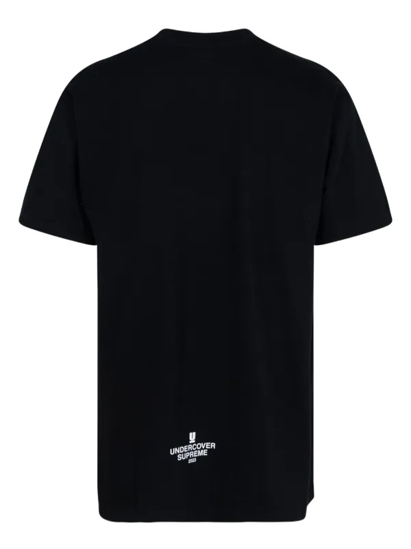 即発送可能】 Tシャツ tee face UNDERCOVER Supreme 黒 BLACK M M ...