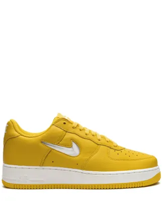 Nike air force 1 with best sale yellow tick