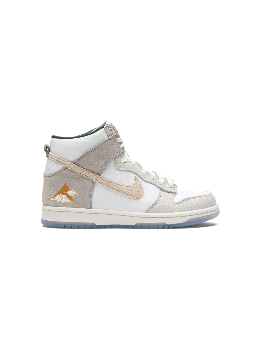 Shop Nike Dunk High "san Francisco Chinatown" Sneakers In White