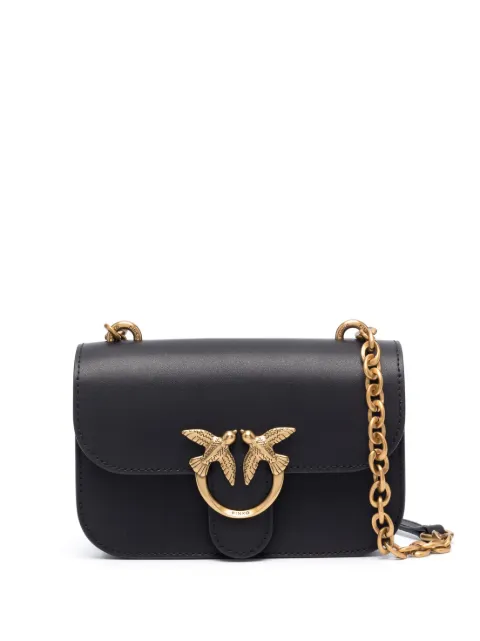 PINKO mini Love leather shoulder bag