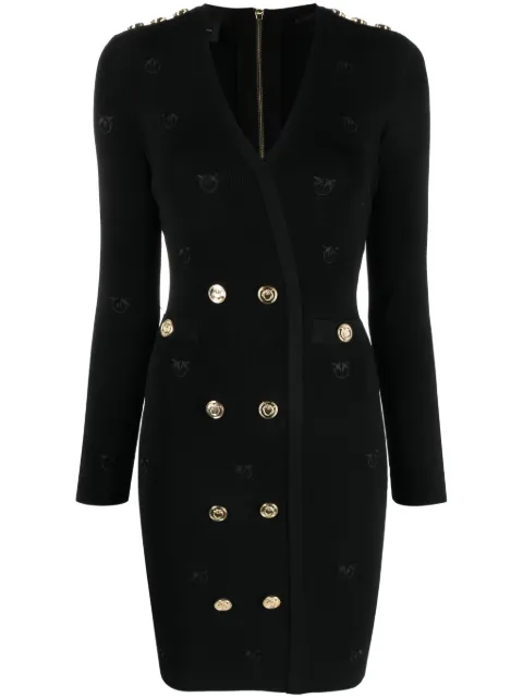 PINKO Minikleid mit V-Ausschnitt