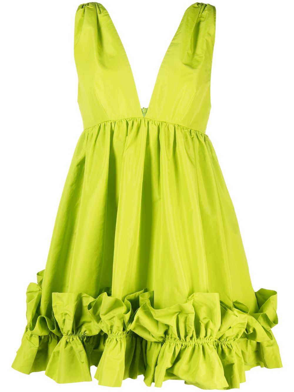 PINKO Ruffled Taffeta Minidress - Farfetch