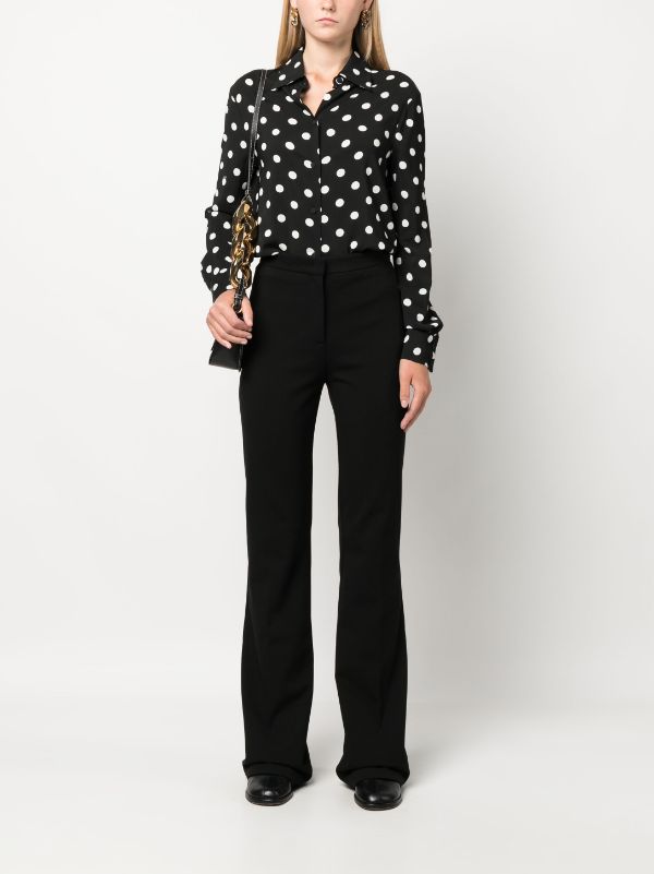 Time and Tru Polka Dot Casual Pants for Women
