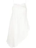 Marc Le Bihan asymmetric-design sleeveless top - White
