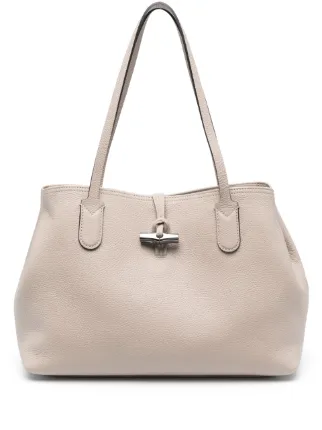 Longchamp Large Roseau Essential Tote Bag Neutrals FARFETCH AO