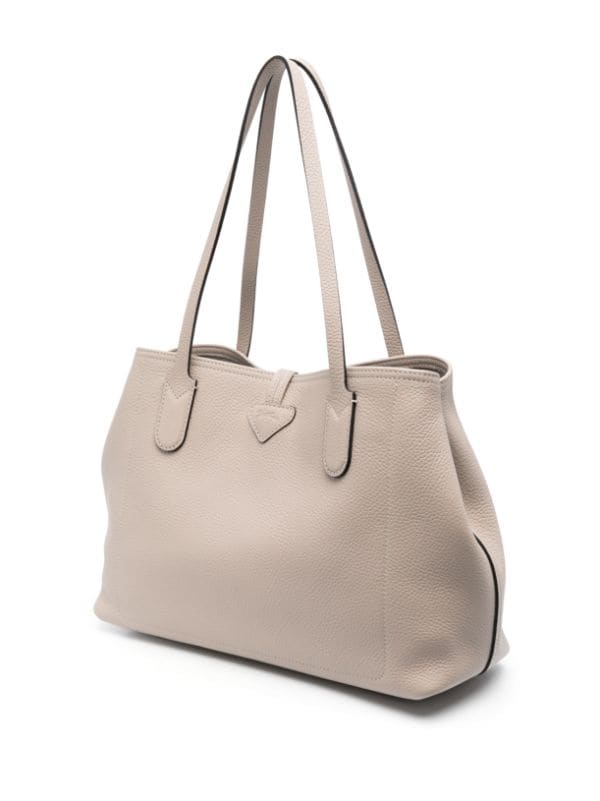 Longchamp Roseau Essential Leather Bucket Bag
