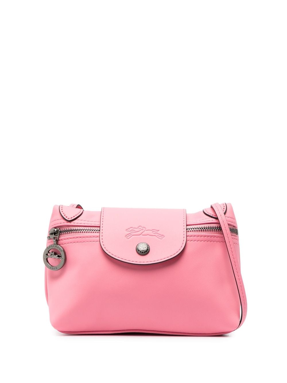 Le Pliage Xtra XS Crossbody bag Petal Pink - Leather (10188987P72