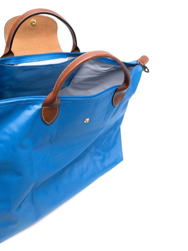 Longchamp Small Le Pliage Tote Bag - Blue