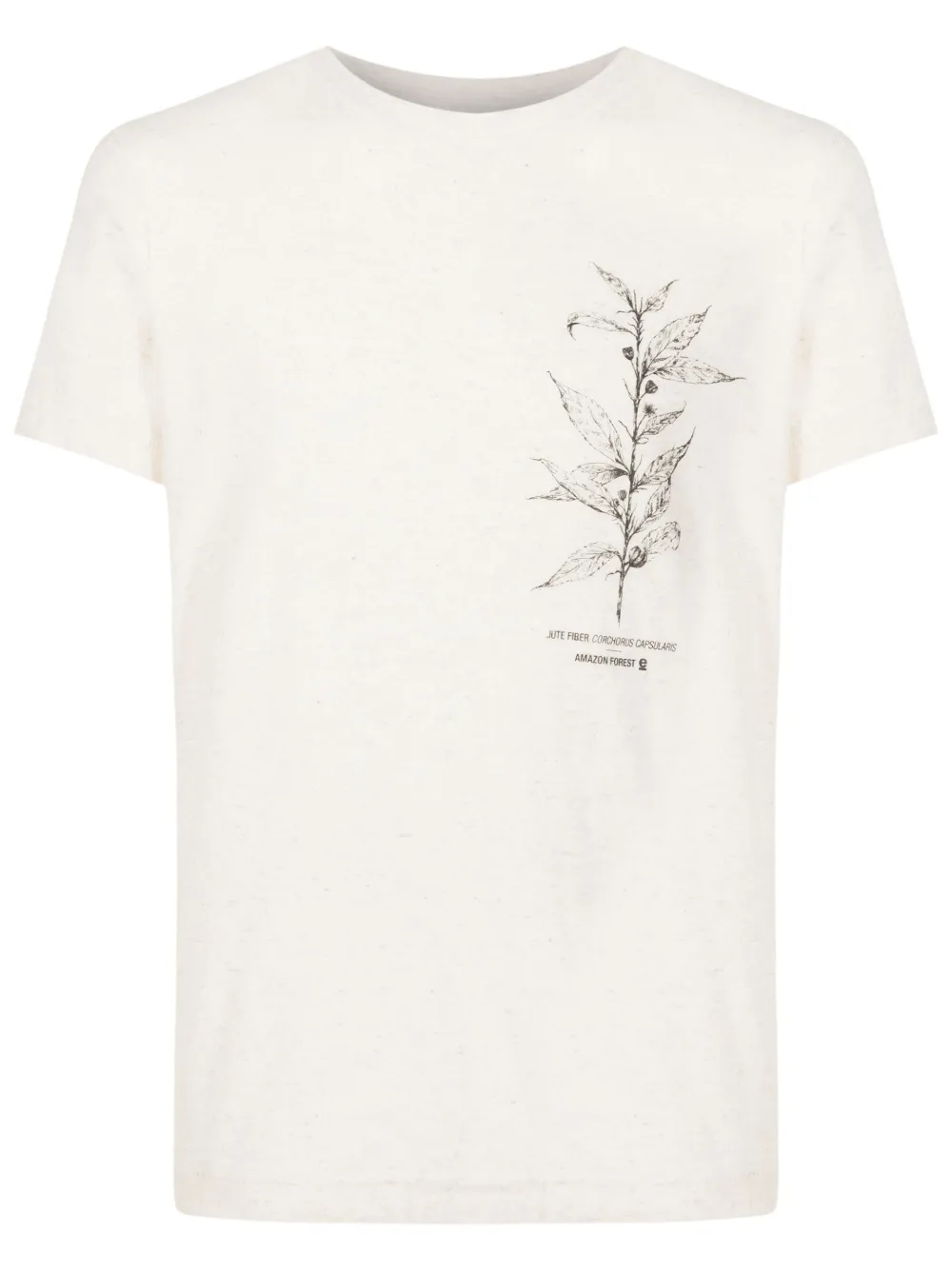 Osklen T-shirt met print Beige