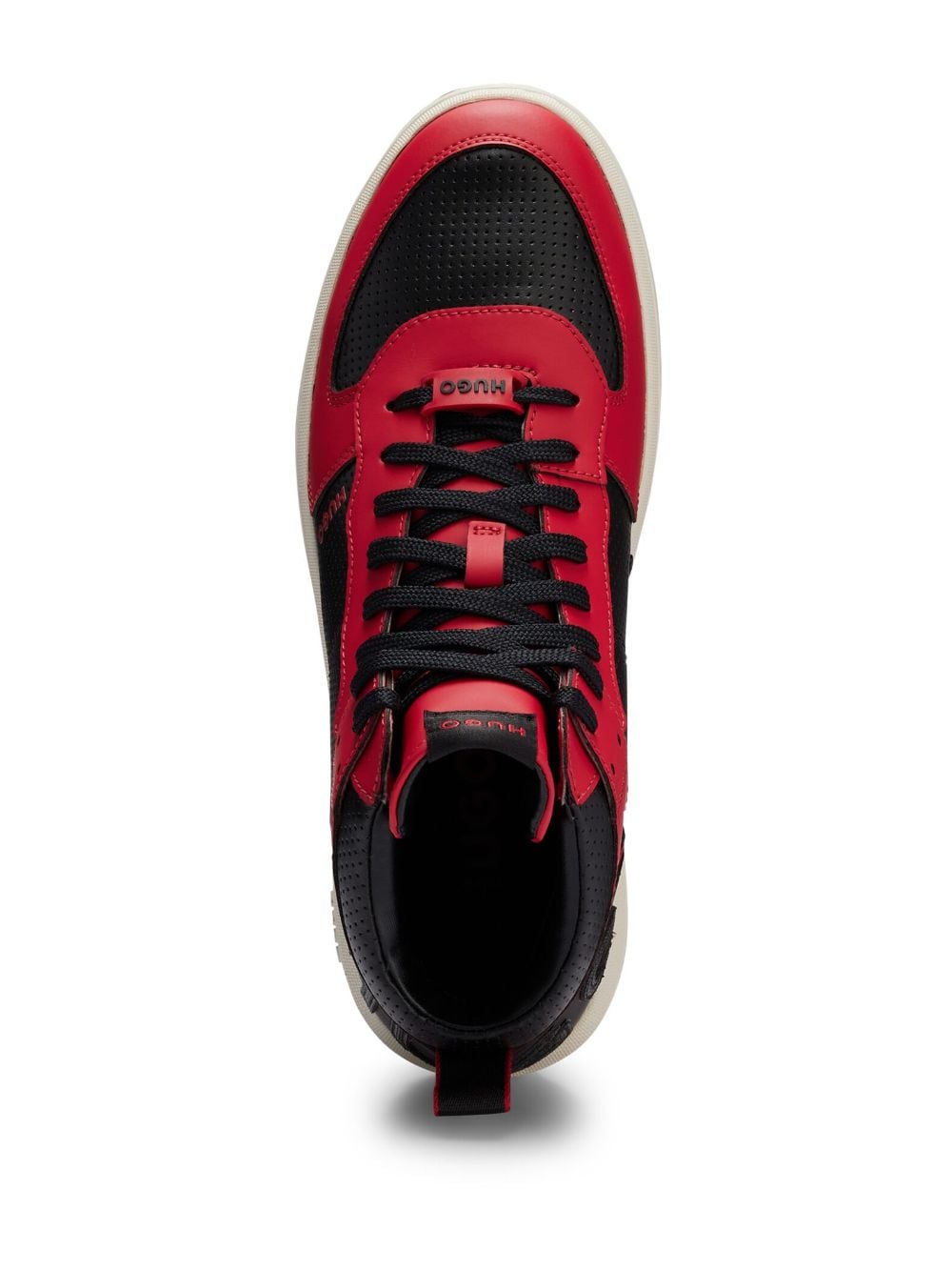 Shop Hugo Kilian High-top Sneakers In Red