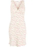 Reformation Calix floral-print minidress - White