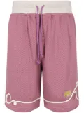 Advisory Board Crystals Soutache basketball shorts - Pink