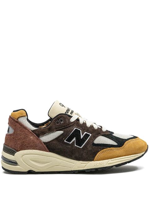 hype New Balance 990v2 Made In USA "Brown" sneakers 