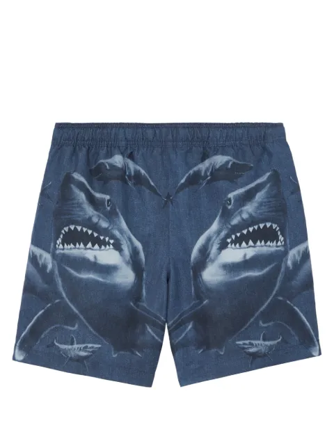 Burberry shark-print swim shorts