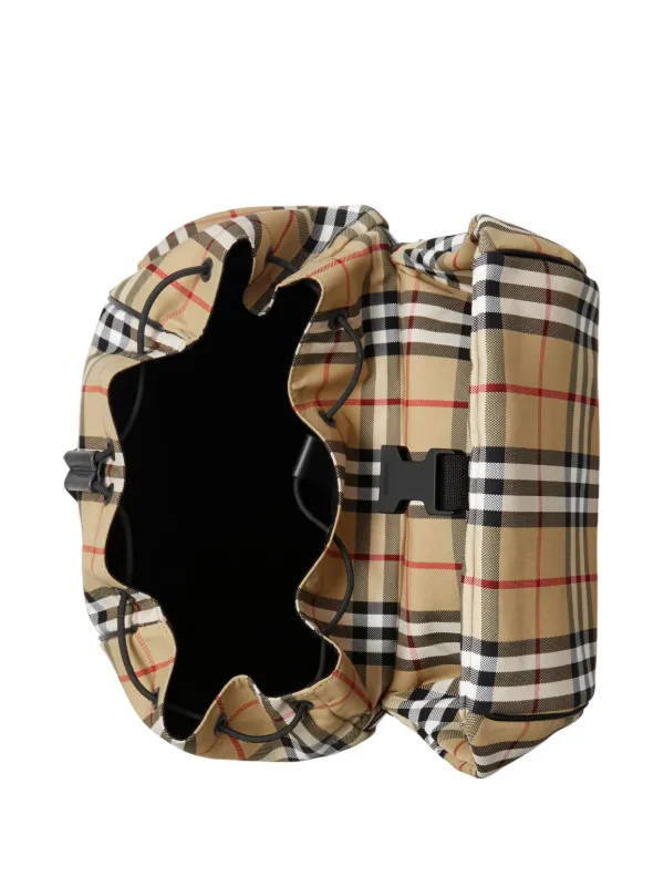 Burberry vintage check rucksack sale